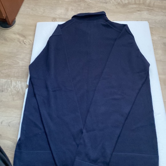 NWT Dark blue Banana Republic women’s long sleeve small cotton sweater - Picture 6 of 7